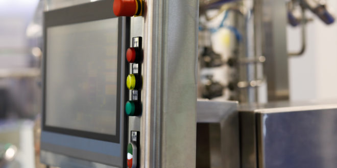 Integrating an industrial display into a modular systems architecture