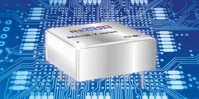 DC/DC converters in compact 1 x 1-in footprint