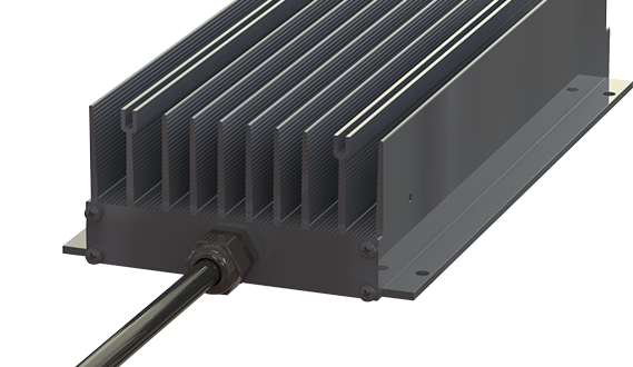 Compact braking resistor with 3500W power