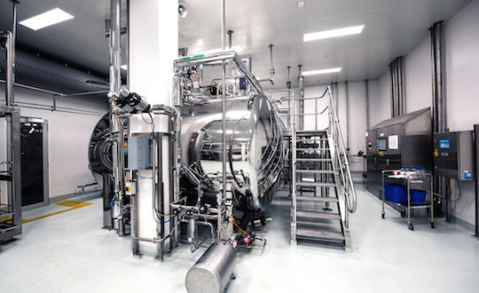 Creating a complex pharmaceutical manufacturing suite