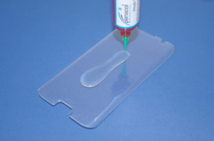 Optically clear flexible adhesive for bonding displays
