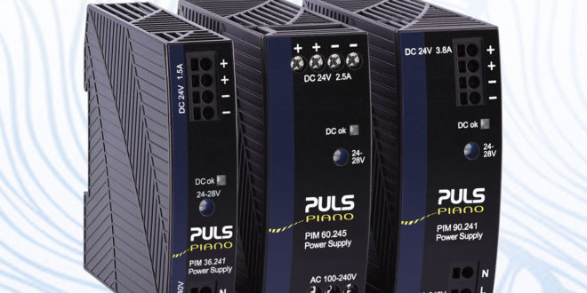 Compact 36W, 60W and 90W DIN-Rail mini power supplies