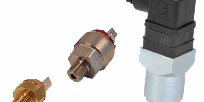 Pressure switches suit a wide range of pressure switching tasks
