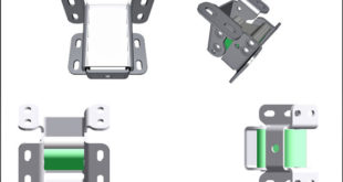 Heavy duty parallelogram hinges from offer easy operation and 110° opening