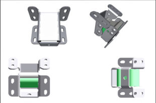 Heavy duty parallelogram hinges from offer easy operation and 110° opening