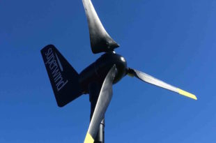 Mobile wind generator certified for use with Ultralife batteries