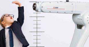 Articulated-arm robot for medium-level applications