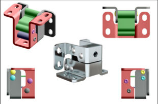 125° corrosion resistant hinges