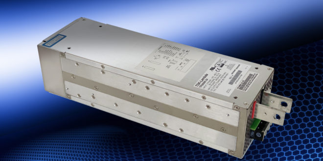 4,080W 24V industrial power supply operates from a 350 to 528Vac 3-phase input