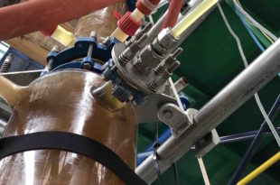 Bio-based vanillin separation unit