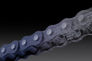 Doubling conveyor chain service life