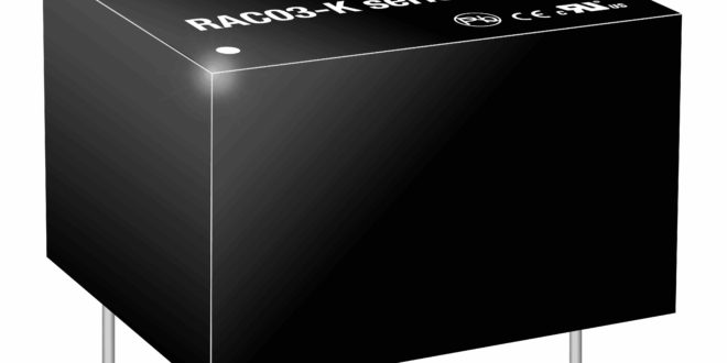 Tiny versatile encapsulated 3W power converters