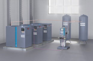 Breathing air purifiers with reduced footprint