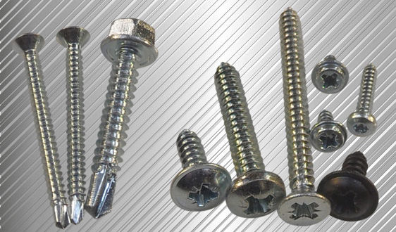 Self-drilling/self-tapping screws