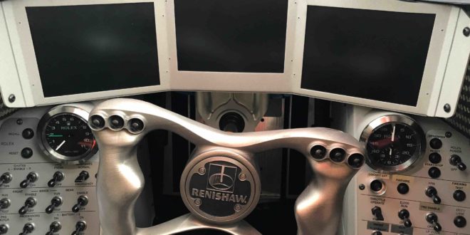 Additive manufacturing used to build steering titanium wheel for supersonic car