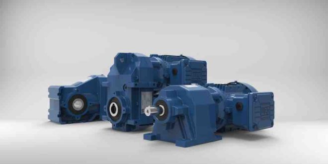 Geared motors cover torque between 50 and 18,000Nm