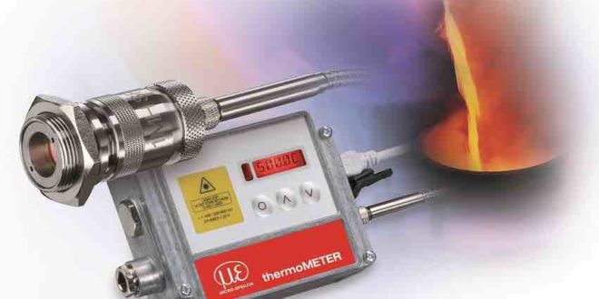 Ratio pyrometer has a lower temperature start point and a faster response time