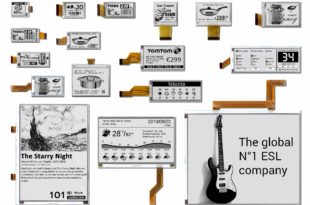 Black and white e-paper displays