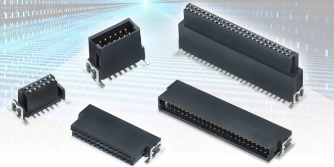 Board-to-board connectors tested to 3Gbits/s operation