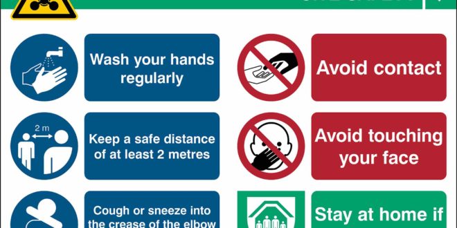 COVID-19: download free safety signs
