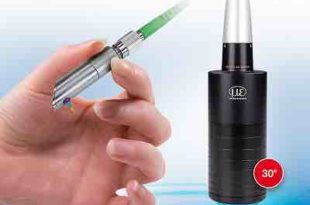 Confocal sensors enable high precision distance and thickness measurements on curved surfaces