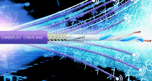 Single pair ethernet cable for energy chains