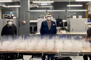 University of Sussex engineers create face shields for NHS