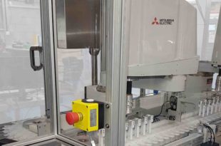 Robots help drive quality control in high-speed inhaler testing line