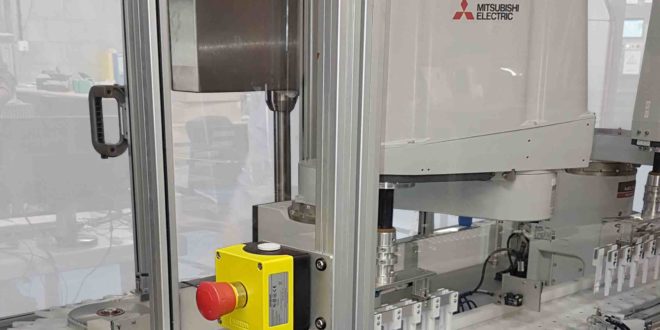 Robots help drive quality control in high-speed inhaler testing line