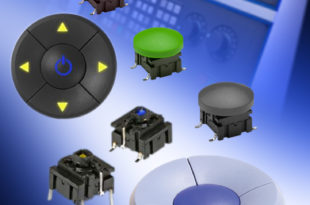 Soft-touch directional control and menu selection switches