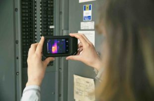 Thermal camera instantly uploads images to the Cloud for building, manufacturing and utility applications