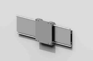 How to install hybrid linear guides onto a wall