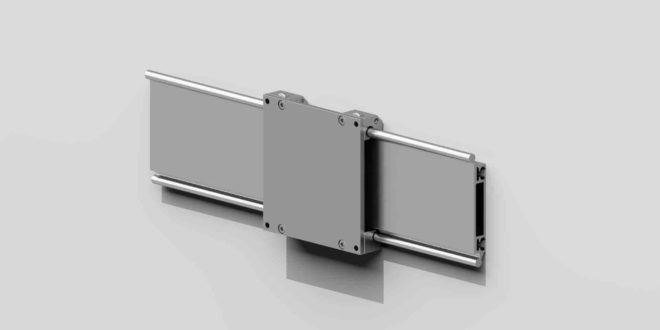 How to install hybrid linear guides onto a wall