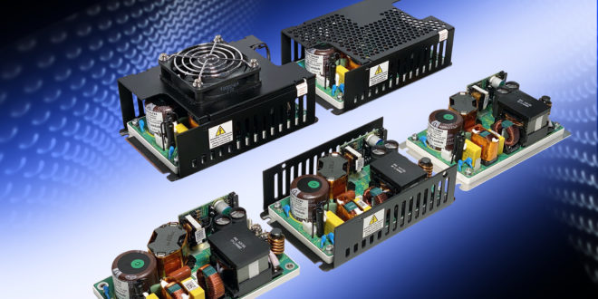 AC-DC power supplies delivers 250W convection/conduction cooled with 400W peak power