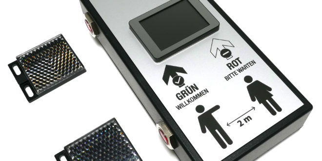 People-counting project uses non-contact sensors to help maintain a safe density of people