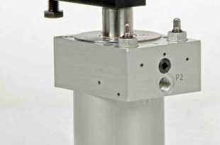 Fail-safe pneumatic swing camps