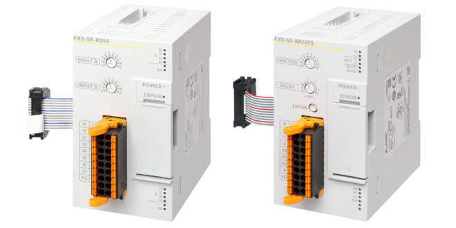 Safety modules extend compact PLC