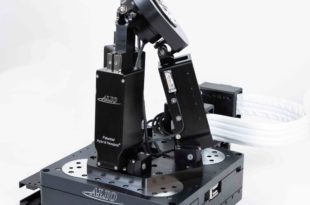 Nano-positioner with 60 degrees tip and tilt travel