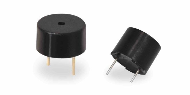 Indicator buzzers feature tight frequency tolerances