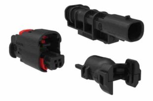 Connector system protects by providing sealing to the wires and between the connector halves