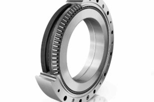 Conical thrust cage needle roller bearing for robot and cobot joints