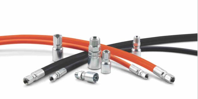 Thermoplastic hydraulic hoses and fittings