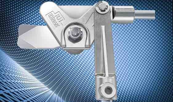 Multi-point locking ensures uniform sealing, resists unauthorised opening of large cabinets