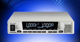 1kW programmable DC power supplies available in 1U high full or half rack sizes