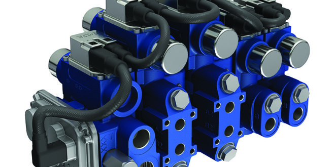 Mobile valve section increases design flexibility