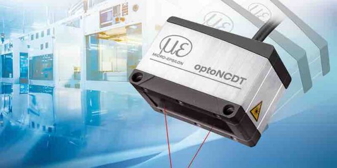 Laser triangulation sensor offers combination of size, speed and accuracy