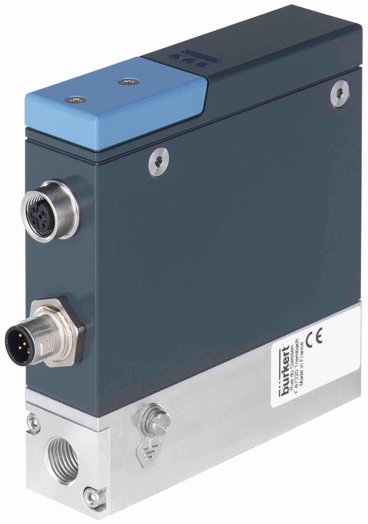 High accuracy mass flow controller for gas adds analogue comms