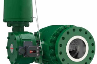 Full-bore ball control valve combats vibration, cavitation and noise