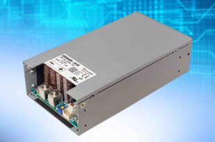 600W medical and industrial power supplies with integral fan for simplified cooling