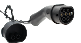 Charging connectors for 1- or 3-phase electric vehicle charging